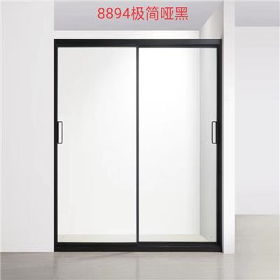 極簡全包框兩移門